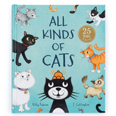 All kinds of cats book by Jellycat