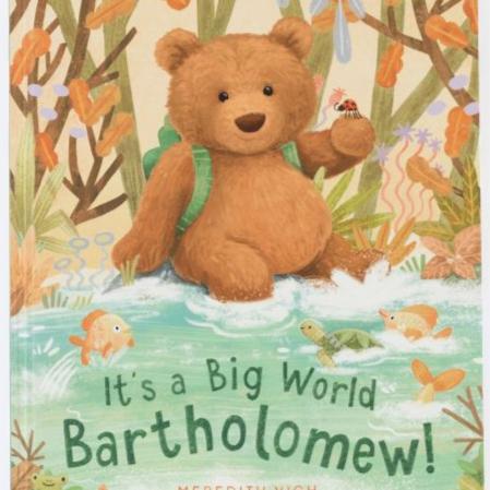 Bartholomew Bear book by Jellycat